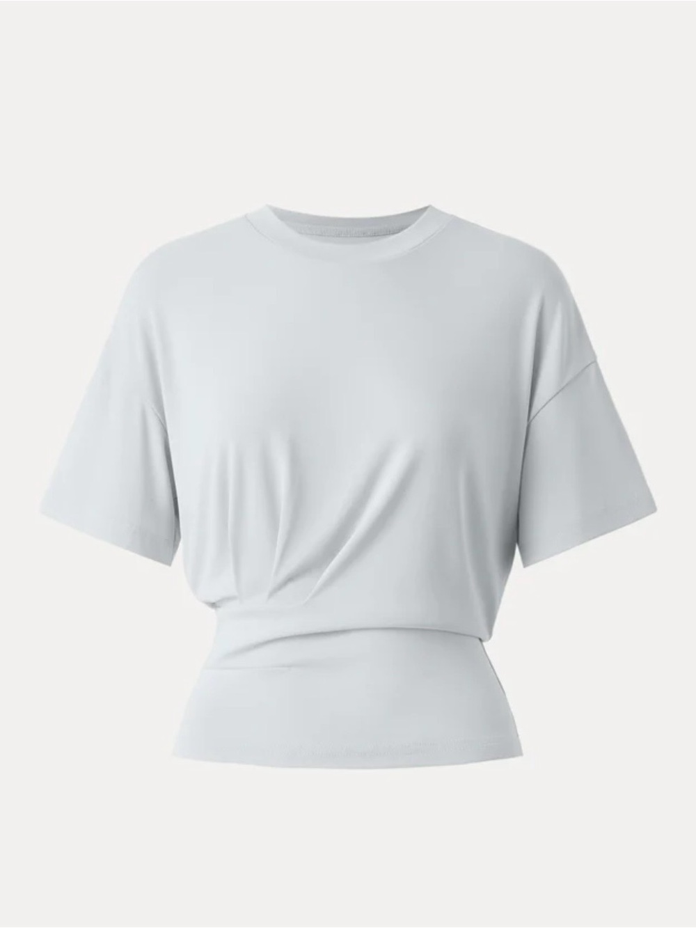 OGL SANDWASHED tucked top in blue smoke NWT